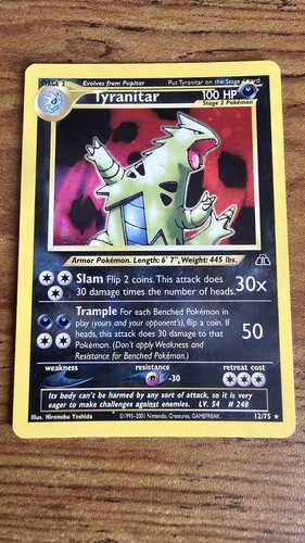 Tyranitar neo discovery - tyranitar,
