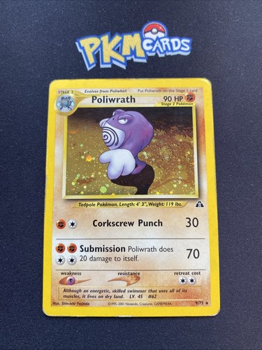 Pokémon tcg poliwrath neo - tcg,