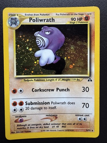 Pokémon tcg poliwrath 75 - pokémon,