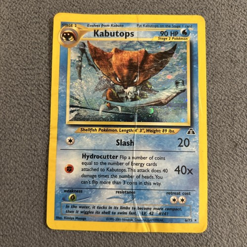Pokémon tcg kabutops - pokémon,