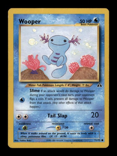 Wooper neo discovery - wooper,