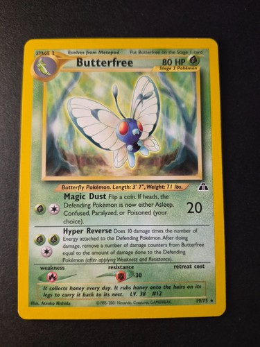 Butterfree neo - 19/75,
