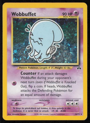 Wobbuffet rare neo - rare,
