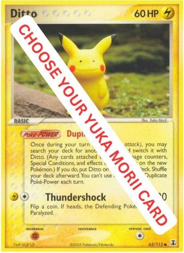 Pokemon yuka morii choose - pokemon, [yuka