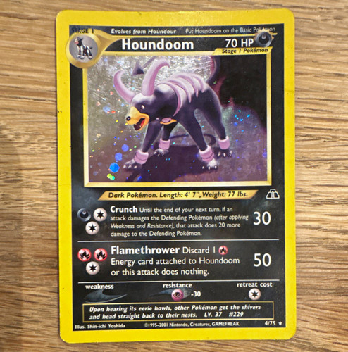 Nintendo houndoom neo - houndoom,