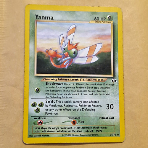 Yanma neo discovery - yanma, 36/75