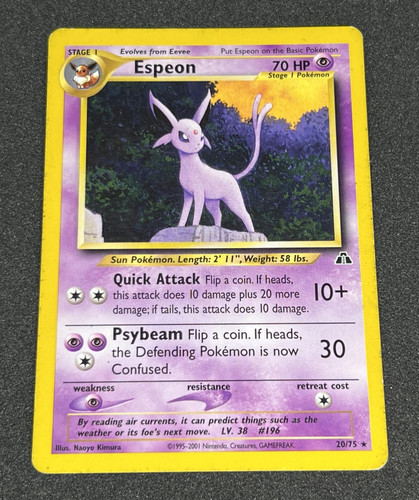 Espeon neo discovery - neo,