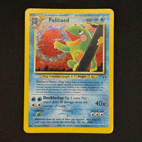 Politoed neo discovery - neo,