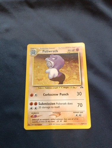 Pokémon tcg poliwrath - pokémon,