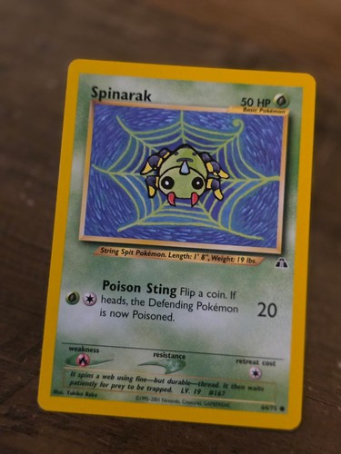 Spinarak neo discovery - 64/75,