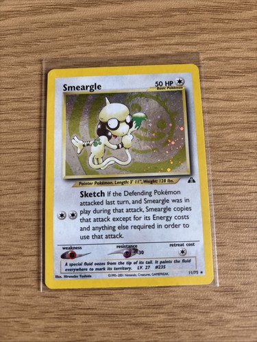 Pokémon tcg smeargle - pokémon, neo