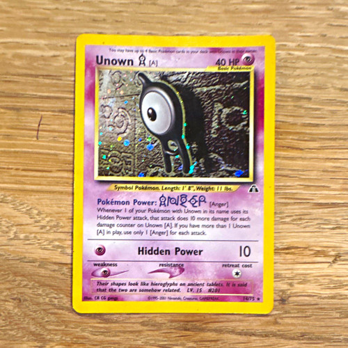 Unown neo discovery 14 - [a],