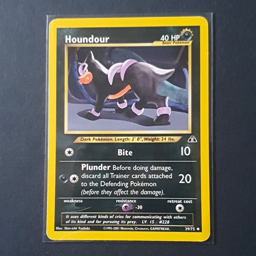 Houndour neo discovery - houndour,