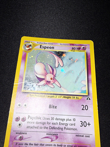 Espeon holo rare - 1/75,