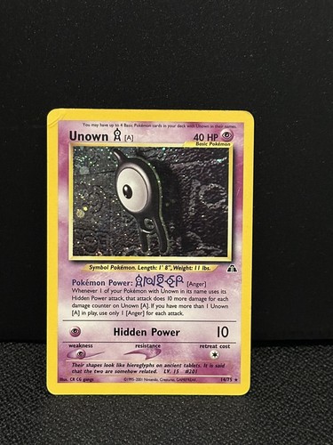 Pokémon neo discovery unown - neo,