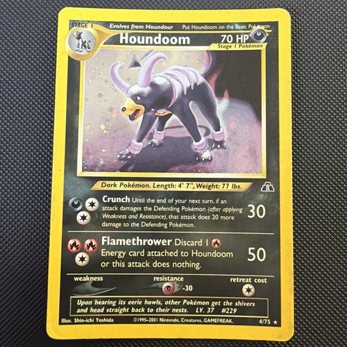 Pokémon tcg houndoom neo - pokémon,