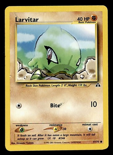 Larvitar neo discovery - neo, mp