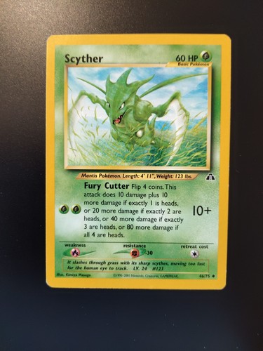 Scyther neo discovery - 46/75,