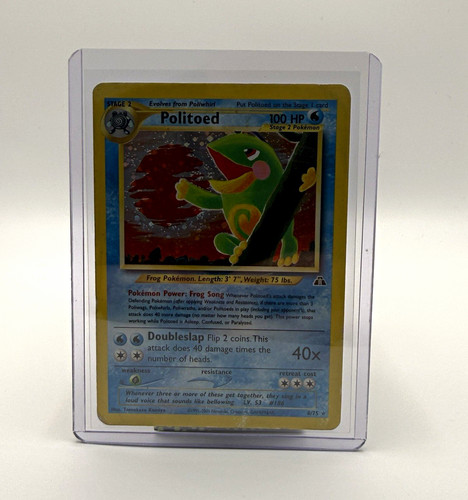 Pokémon tcg politoed neo - tcg,
